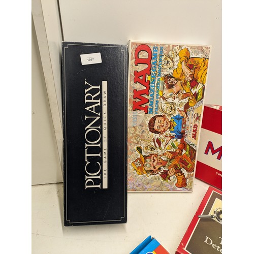 1175 - A Selection Of Vintage Board Games Including Monopoly And Cludeo