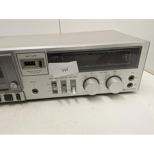 725 - A Vintage Technics M215 Single Deck Cassette Player And Recorder Hifi Separate