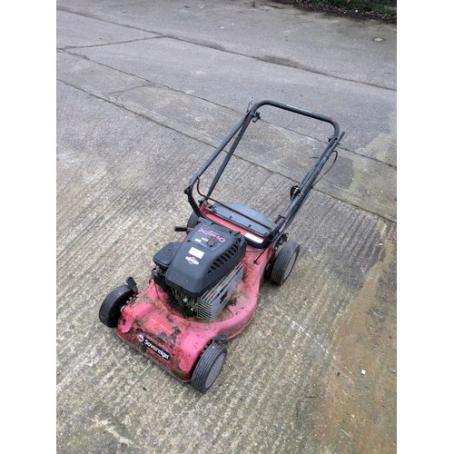 20 - A sovereign petrol lawn mower with a Sprint xp40 engine