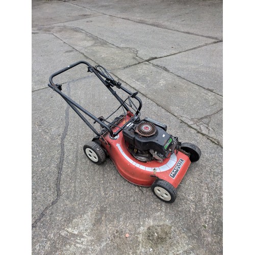 33 - A Masott petrol lawn mower