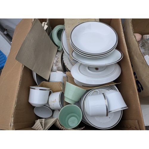 417 - A Large Selection of Crockery, Including Bridgwoods, Carlsbad, Etc