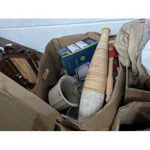 1001 - A Job Lot of Household Clearance Goods, including Tools, Electronics, Ornaments, Clothing, Etc