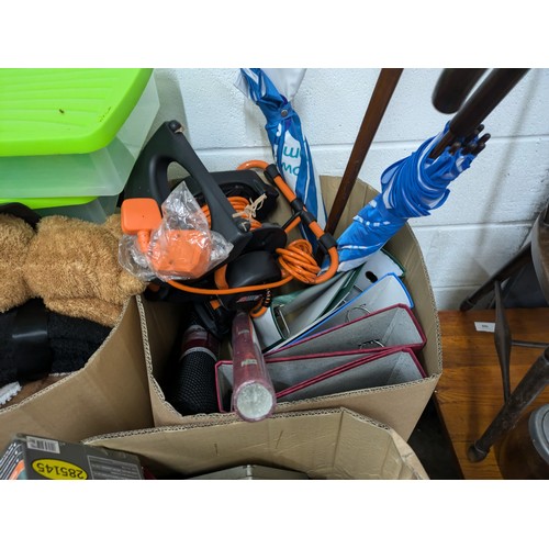 1004 - A Job Lot Of House Clearance Goods Including Tools, Homewares, Pictures etc