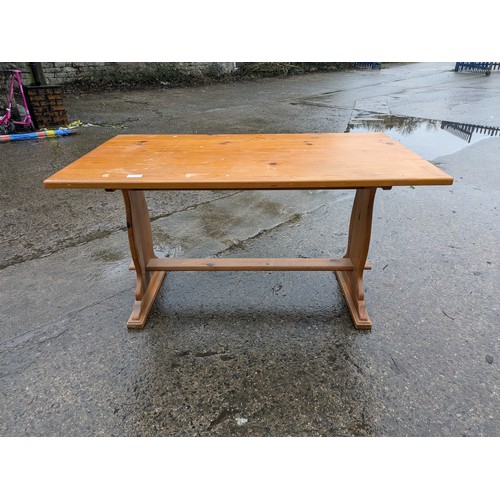 209 - A Modern Pine Dining Table - Approx 136x78x73cm