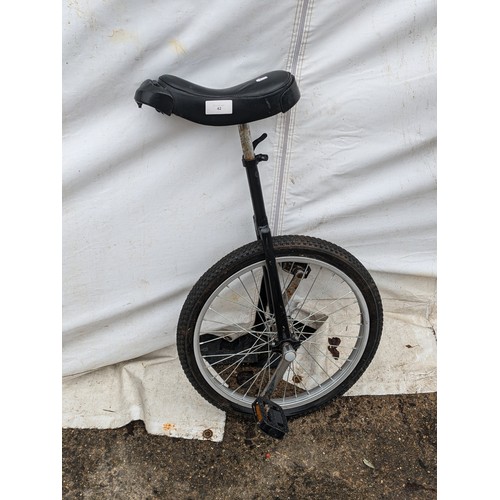 42 - A. Unicycle