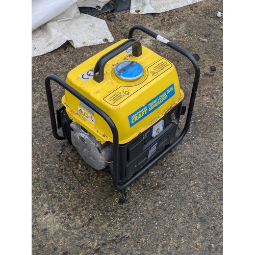 12 - A Power Craft 720W Long Run Generator