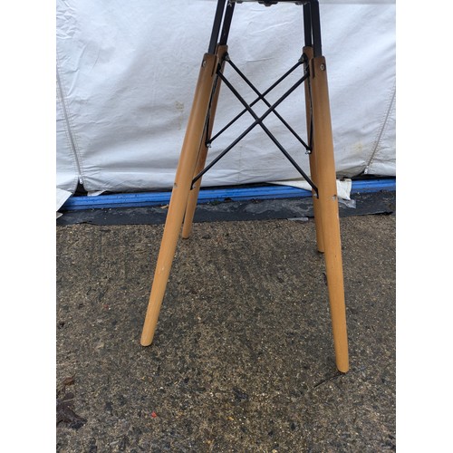 249 - An Art Deco Style Dining Table With Pine Feet