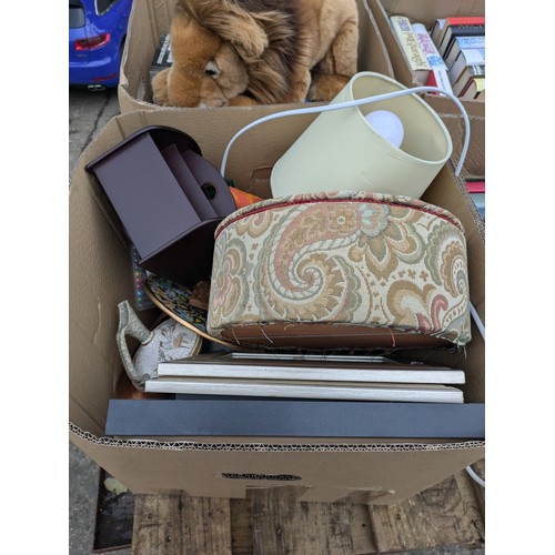 1023 - A Large Quantity of House Clearance Goods Including Books, Crockery, Trinkets, Etc