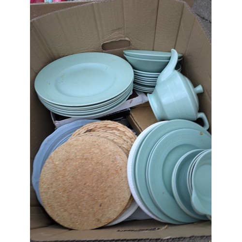 1023 - A Large Quantity of House Clearance Goods Including Books, Crockery, Trinkets, Etc