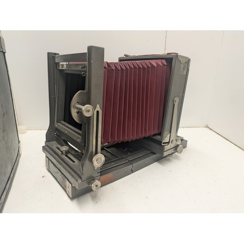 438 - A Rare 19th Century Agfa Ansco Camera In Protective Case