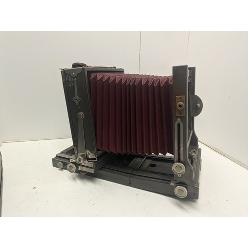 438 - A Rare 19th Century Agfa Ansco Camera In Protective Case