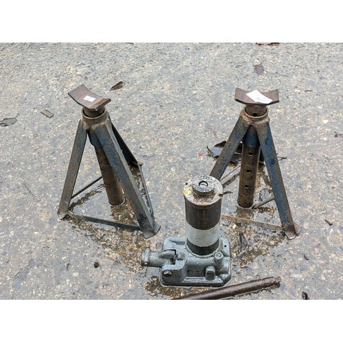 73 - A Pair of Axle Stands