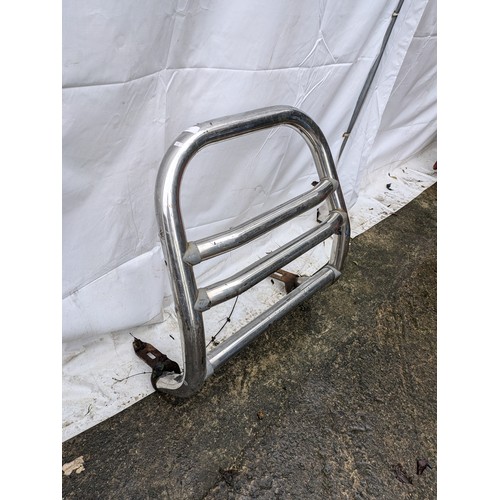 74 - A Stainless Steel Vehicle Bull Bar