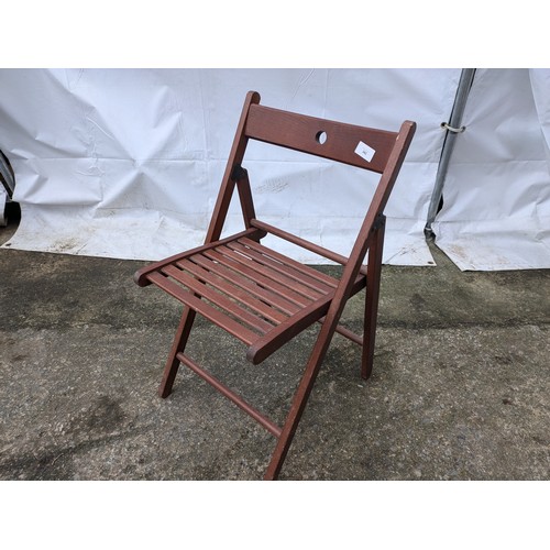 264 - A 1930/40S Directors Collapsible Chair With Blade Back