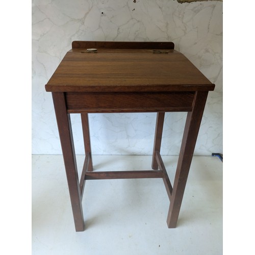 293 - a vintage school desk