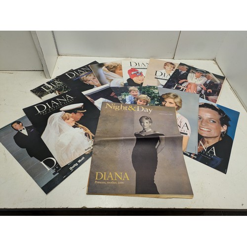 515 - A Selection Of Magazines Focusing On Princess Diana