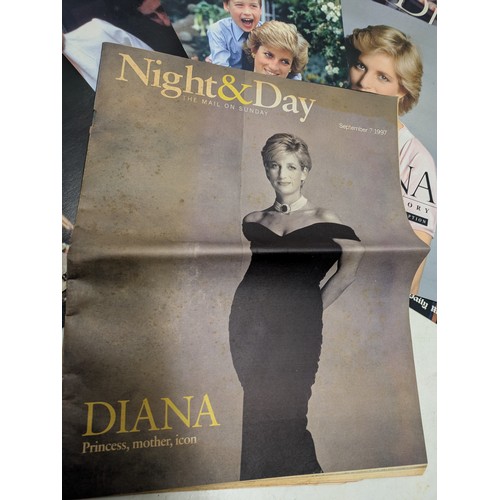 515 - A Selection Of Magazines Focusing On Princess Diana