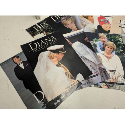 515 - A Selection Of Magazines Focusing On Princess Diana