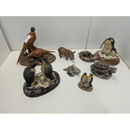 1263 - A Selection of Resin Animal Figures