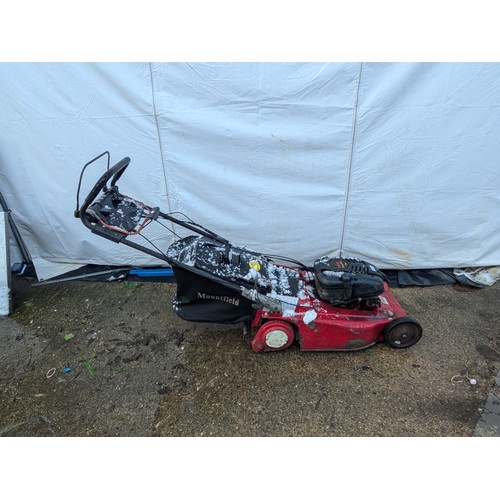 236 - A Mountfield commercial petrol lawnmower with a Mountfield M5 engine