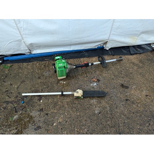 241 - A floorabest model fbk42-1 petrol pole chainsaw