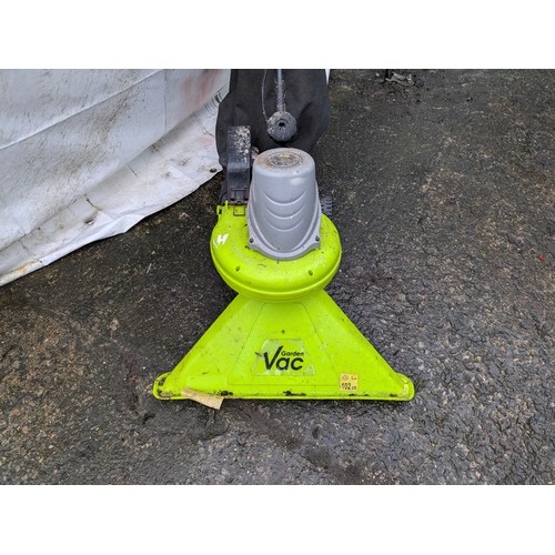 17 - A Garden Vac Outdoor Vacuum And a Scotts Seed Spreader