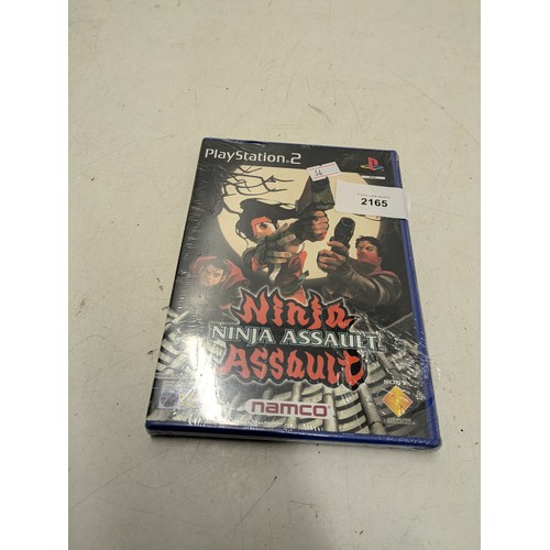 2165 - A PS2 game of ninja assault in cellophane