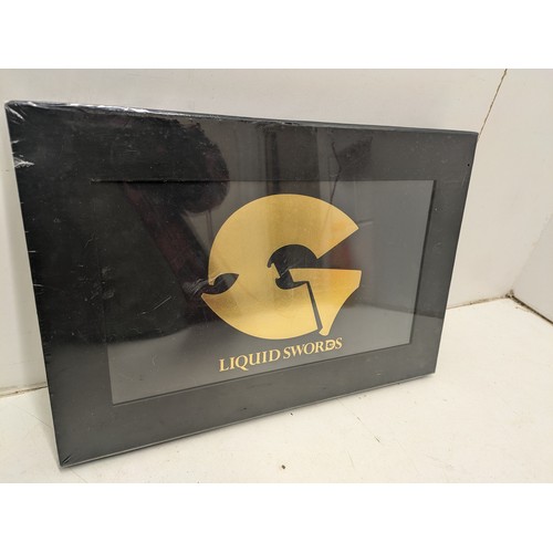 2168 - A brand new liquid sword by the Wu tang vinyl collection and posters - limited edition