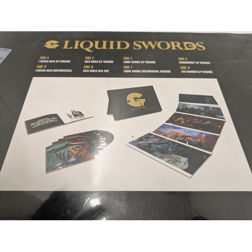 2168 - A brand new liquid sword by the Wu tang vinyl collection and posters - limited edition