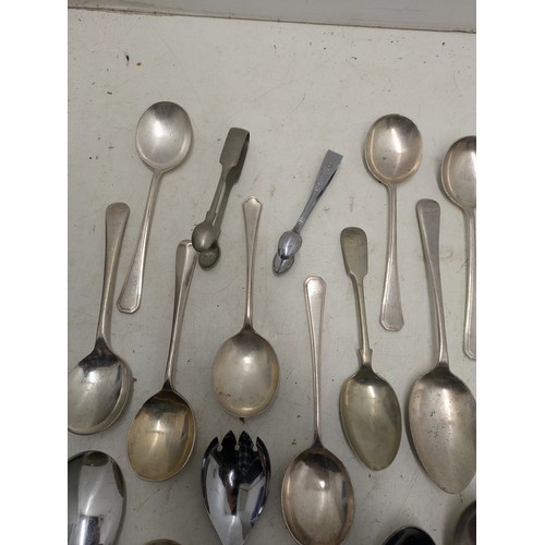 859 - A Large Selection of Vintage Silver Plated Cutlery