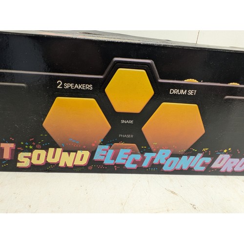 1202 - A Retro Beat Sound Electric Drum in Original Box