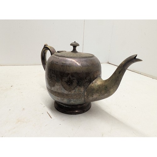 848 - An Antique Silver Plated Kettle with Tradition English Design - Markings Underneath