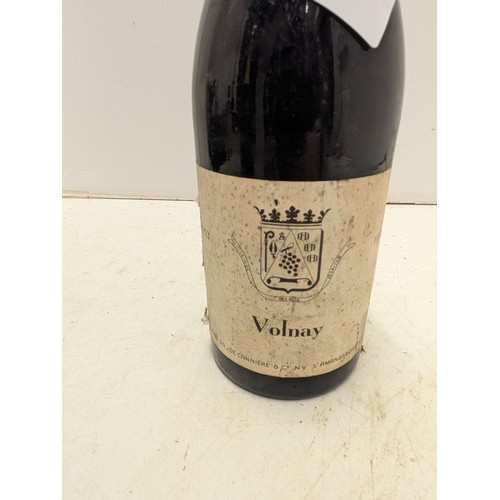 1838 - A vintage Bottle of Red Wine - Volnay 1952