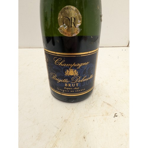 1835 - A Bottle of Brigitte Delmotte Blanc de Noirs Champagne