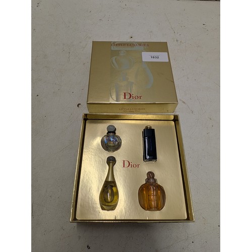 1832 - A Boxed Dior Little Luxuries Perfume Selection