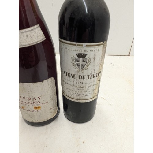 1837 - A Trio of Vintage Wines - 2 red and 1 rosé - including Chateau du Tertre, Cotton and Santenay Les Ma... 