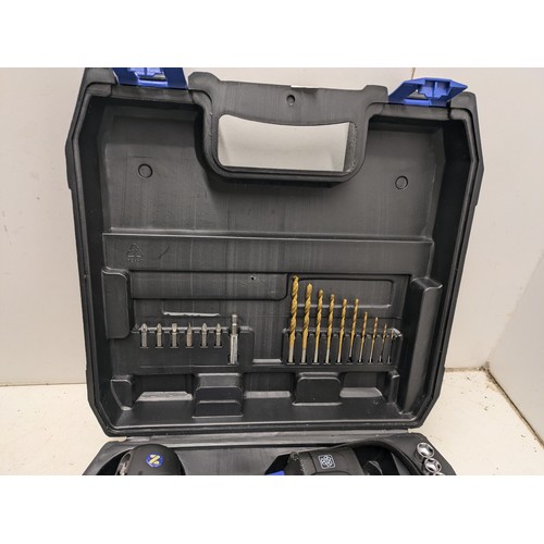 1609 - An Unused Nu Tool 18v Cordless Drill Set In Case