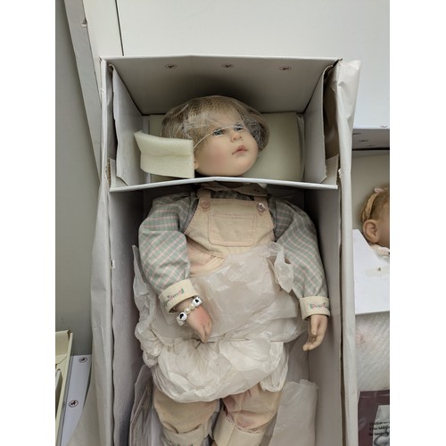 1824 - A selection of four the Ashton Drake galleries dolls in original boxes