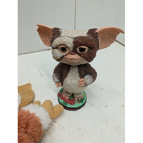 1920 - A Vintage 1991 Gremlins 2 Figure and a 2002 Neca Gizmo Bobble Head