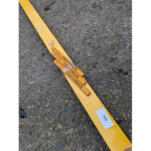 1603 - An Unused Stabila 180cm Spirit Level