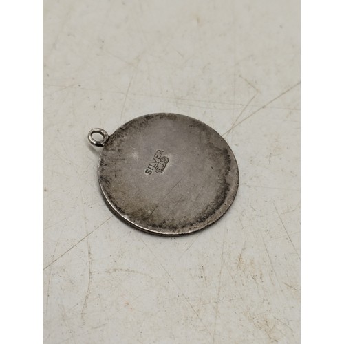 1936 - A Silver Georg Jensen St Christopher Pendant