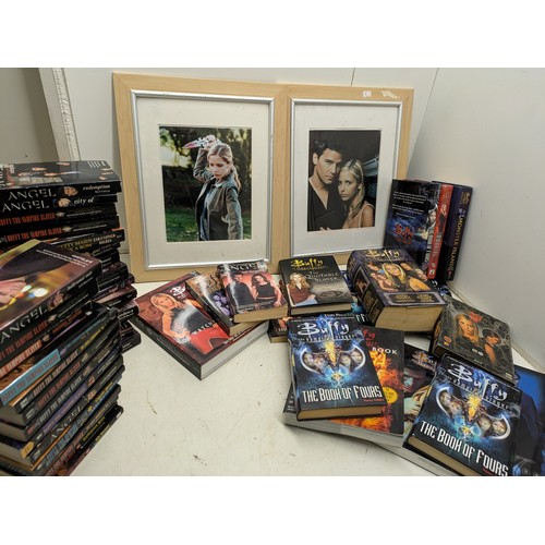 1962 - A Large Selection of Buffy The Vampire Slayer Books including g Several First Editions, and 2 Framed... 