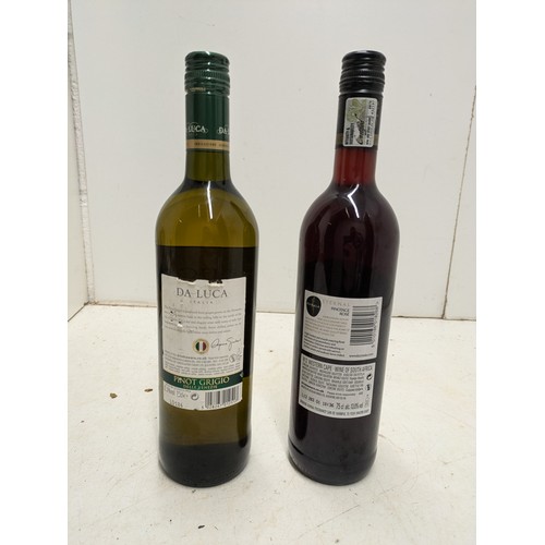 1965 - A Pair of Wines - Da Luca Pinot Grigio and Pinotage Rosè