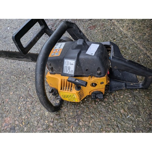 25 - A McCulloch Mac335 Petrol Chainsaw - Working