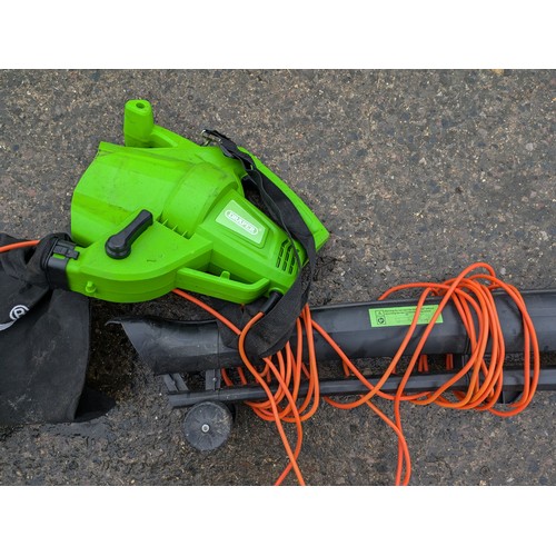 208 - A Draper Model 94795 Corded Leaf Blower/Vacuum