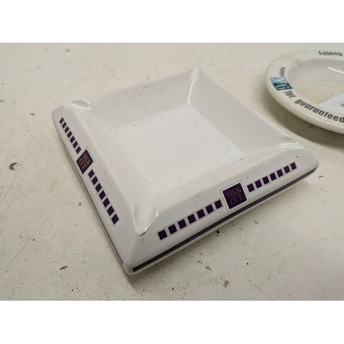 1034 - A pair of ceramic ash trays