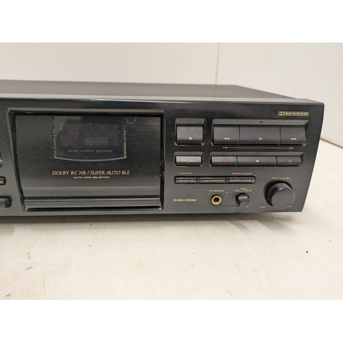 1496 - Pioneer stereo cassette deck CT-S330 hifi separate