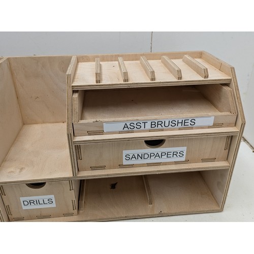 2019 - A Small workshop tool holder unit bench tidy