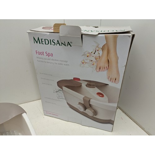 1408 - A medisana Foot Spa in original box