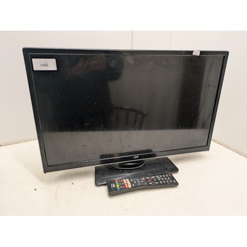 1405 - A JVC 24 inch LED TV Model LT24C680 HDMI With remote